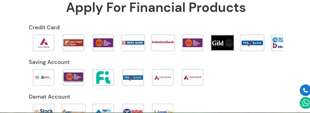 online process for apply credit card